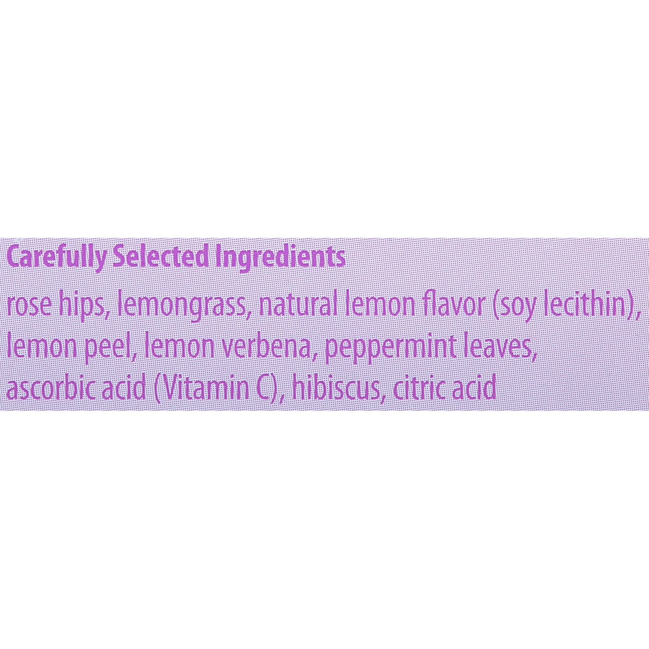 Bigelow I Love Lemon with Vitamin C Herbal Tea, 20 Count, 1.53 oz