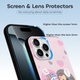 thumbnail image 3 of Chiikawa TPU Case for iPhone 16 Pro Max – with Ultra Slim, Shockproof, Anti-Yellowing, Scratch-Resistant, Wireless Charging Compatible, Enhanced Grip Black-style, 3 of 7