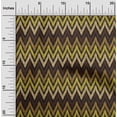 thumbnail image 1 of oneOone Cotton Silk Fabric Chevron Ikat Fabric Prints By Yard 42 Inch Wide, 1 of 1