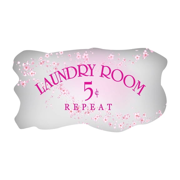 Quotes & Sayings Wall Decals for Family Bathroom - Washroom Poster Laundry DIY & Creativity Boy Girl Bedroom Wall Sticker - Size: 40 In x 20 In