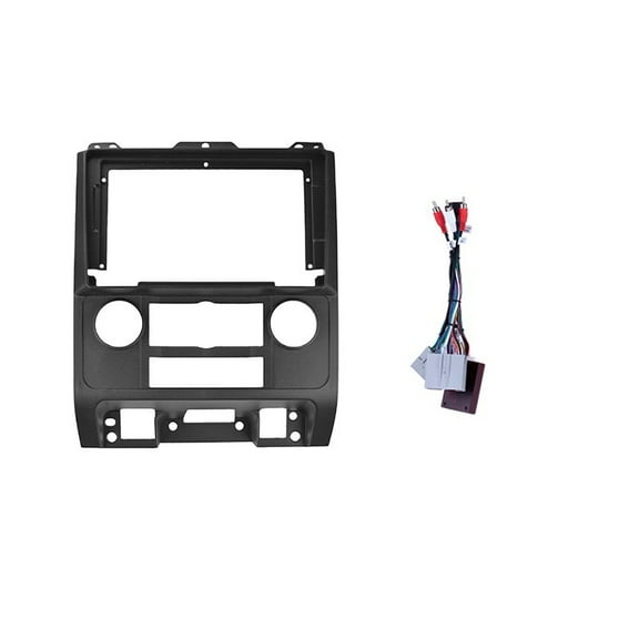 Car Radio Fascia Installation Panel For Ford Escape 2007-2012 Android 2 Din Stereo Mounting Bezel Faceplate Frame Kit