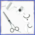thumbnail image 3 of Vocoste Lightweight Tooth Shears for Hair Styling Black Silver Tone 1 Pc, 3 of 6