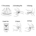 thumbnail image 2 of DUUTI BIKE NEUSE PATCH FÁCIL FÁCIL DE LÁGARIO FRÍO PUNTURA REPARACIÓN DE TUBOS INTERIORES PARA LA BICICLETA DE LA BICICLETA BICICLETA MONTAÑA 100PCS 30PCS 30MM Scienceny OD003254-02, 2 of 6