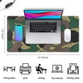 thumbnail image 5 of Green Military Camouflage &nbsp;pad Mousewaterproof,rubber+multispandexwashable the Camouflage Seriesgaming Mouse PadDesk Pad for Office Home Game 31.5x15.7inches, 5 of 7