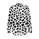 thumbnail image 5 of TaTaai Ladies Stylish Printed Blouse Long Sleeve Round Neck Casual Polyester Top Lightweight Soft Asian Size Runs Small Gift, 5 of 5