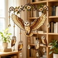 thumbnail image 4 of Vintage Bird Wind Chime With Crystal Suncatcher Prisms, Metal Hanging Windchime, Outdoor Porch Garden Window Decor, Sympathy Memorial & Housewarming Gift, 4 of 6
