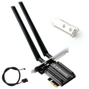 Fenvi AXE5400 WiFi 6E Card for Desktop Tri-Band PCIe Adapter with Bluetooth 5.3 MT7922 Chipset