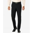 thumbnail image 2 of Men's J.M. Haggar Premium Slim-Fit 4-Way Stretch Flat-Front Dress Pants Color: Black Size: 38X30, 2 of 3