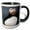 Black/White, variant on 3drose, Atlantic Puffin, Latrabjerg Peninsula, Iceland - Eu14 Rbe0042 - Ralph H. Bendjebar, 11oz Mug