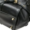 thumbnail image 6 of Pre-Owned Burberry Nova Check Belt Motif Tote Bag Shoulder Black Leather Women's BURBERRY, 6 of 13