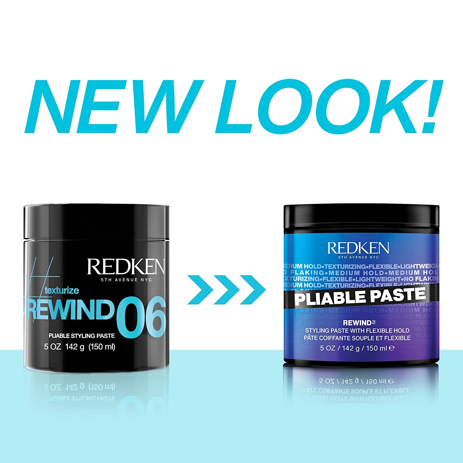Redken Pliable Paste Flexible Hold Styling Paste | For All Hair Types | Adds Lightweight, Flexible Texture & Moisture | Medium Hold | 5 Oz - image 2 of 2