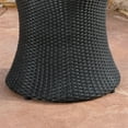 Beasley Wicker Outdoor Accent Table, Black - Walmart.com