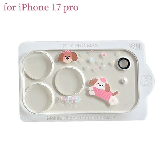 Cartoon Lens Protector for 17 Pro for 17promax