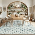 thumbnail image 3 of CHITOOMA 5'x7' Area Rugs for Living Room, Washable Boho Moroccan Rug Soft Vintage Distressed Geometric Tribal Area Rug for Bedroom Dining Room Office with Non-Slip Backing, Stain Resistant Non-Shed, 3 of 9