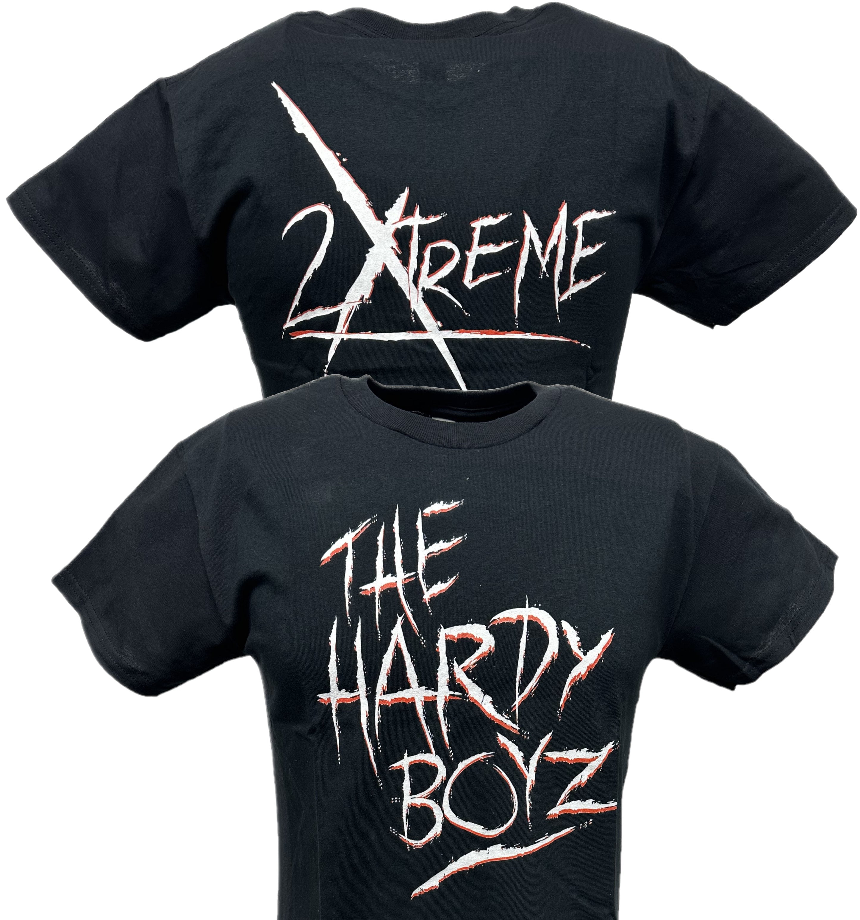 Hardy Boyz Matt Jeff 2Xtreme Mens Black WWF T-shirt - Walmart.com