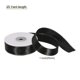 thumbnail image 2 of 2,5cm 23m Ancho Satén Cinta con Oro Bordes Borde Grosgrain Tela Cinta para Regalo Envoltura Boda Ramo, Negro, 2 of 7