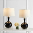 thumbnail image 2 of SAFAVIEH Nilla 26.5 in. H Glam Table Lamp, Navy/Clear, 2 of 10