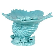 Urban Trends Ceramic Seashell Platter
