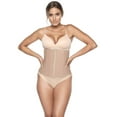 thumbnail image 5 of Bellefit Tummy Control Slimming Corset Waist Trainer Belt Abdominal Front Zipper Shapewear, 5 of 8