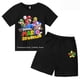 thumbnail image 2 of Nuevo conjunto de dos piezas de camiseta y pantalones cortos de Super Sonic, conjuntos de ropa para niños, niños y niñas, camisetas, camiseta y pantalones de Sonic, 2 of 4