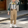 thumbnail image 4 of LvhaoGJOB Little Kids Kids 2-Piece Outfit Set - Multi-Pocket, 4 of 7