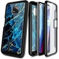 thumbnail image 6 of Nagebee Phone Case for Motorola Moto G Power 2021 with Built-in Screen Protector, Full-Body Protective Rugged Bumper Cover, Shockproof Durable Case (Sapphire), 6 of 6