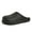 Black, variant on Mens Cushioned Fleece Clogs Garden Waterproof Mules Womens Winter Lined Clogs Shoes Indoor Outdoor Clogs Slipper