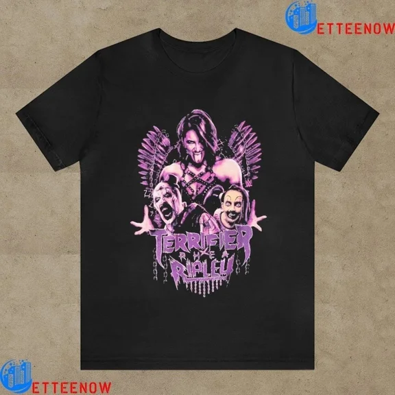 Rhea Ripley Horror Design Tee Unisex Short Sleeve T-Shirt