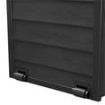 thumbnail image 4 of EDOEMSE 75gal 280L Large Deck Box, Outdoor Storage Box for Patio Furniture,Garden,Cushions Toys Lockable Seat,Black, 4 of 18