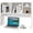 White, variant on BarefHaven Desktop Bookshelf, 37" Countertop Storage Hutch with 7 Cubes & 3 Adjustable Shelves, 3-Tier Desk Display Rack Organizer, Multipurpose Wood Desktop Hutch for Dorm Home Office (White)