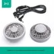 thumbnail image 2 of Ventiladores para aire acondicionado, ropa, refrigeración, accesorios, conjunto, 2 of 5