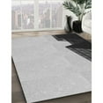thumbnail image 3 of Ahgly Company Machine Washable Indoor Rectangle Transitional Carbon Gray Area Rugs, 2' x 5', 3 of 7