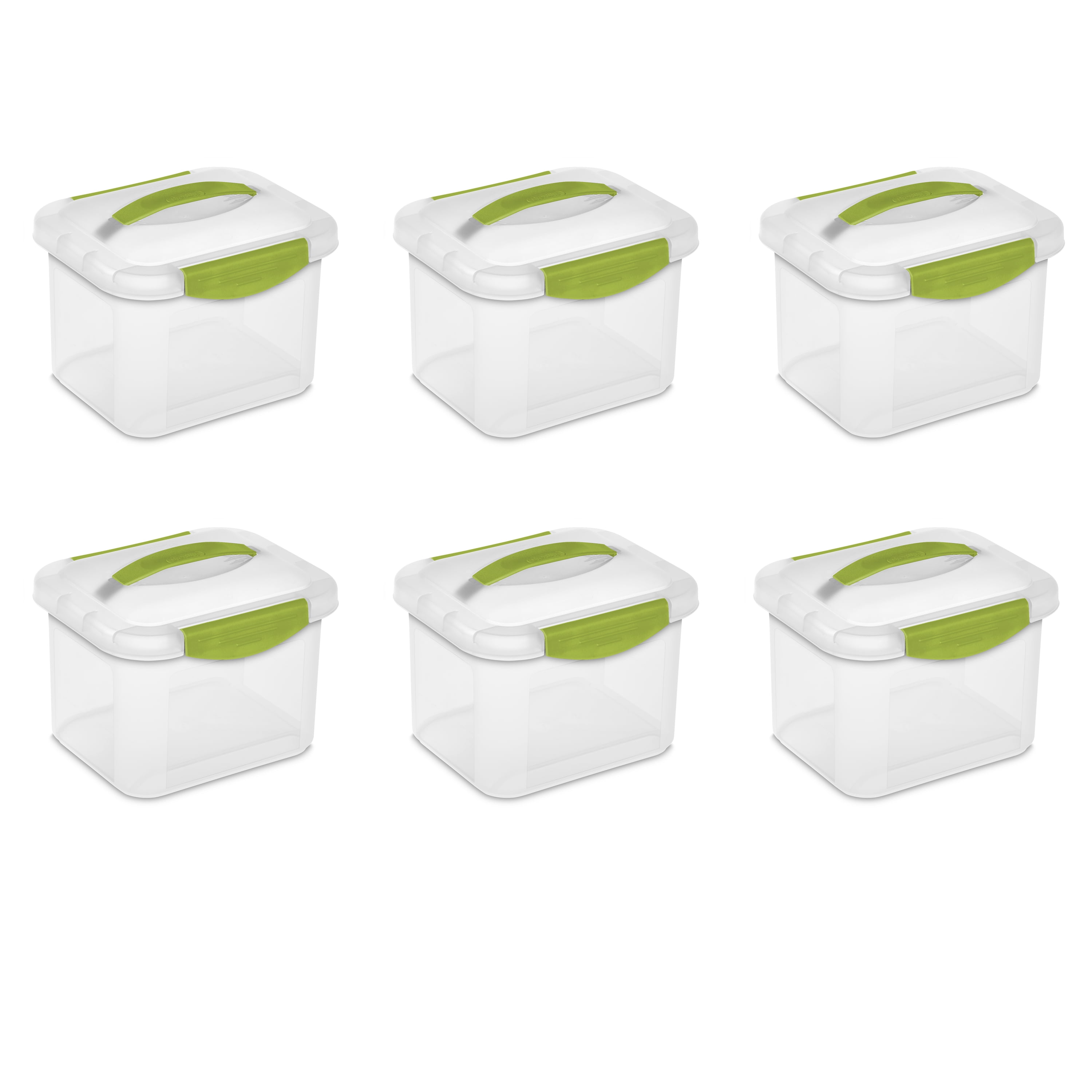 Sterilite Small Ez Carry Showoffs Case Of 6