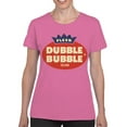 thumbnail image 2 of Officially Licensed Dubble Bubble Classic Gum Logo Women's T-shirt, 2 of 3