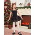 thumbnail image 2 of Oudiya Ballet Leotards for Girls Sparkly Sleeveless Mesh Dance Dress Tutu Ballerina Costume for Kids 3-11Y, 2 of 7