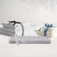 thumbnail image 3 of Clara Clark Full Size Sheets Set, Hotel Luxury 4 Piece Deep Pocket Sheets, Ultra Soft Microfiber Bed Sheets Set, Light Gray lavender, 3 of 6