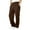 Brown, variant on Boy's Baggy Sweatpants Solid Lined Straight Leg Open Bottom Casual Pants Elastic Waist Athletic Joggers Sweat Pants with Pockets (Light Grey, 5-6 Years)