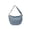 Light Blue, variant on Nylon Crescent Dumpling Half Moon Crossbody Bag for Women, Casual Waterproof Solid Color Slouchy Hobo Shoulder Bag, Lightweight Large Capacity Daily Tote Sling Purse