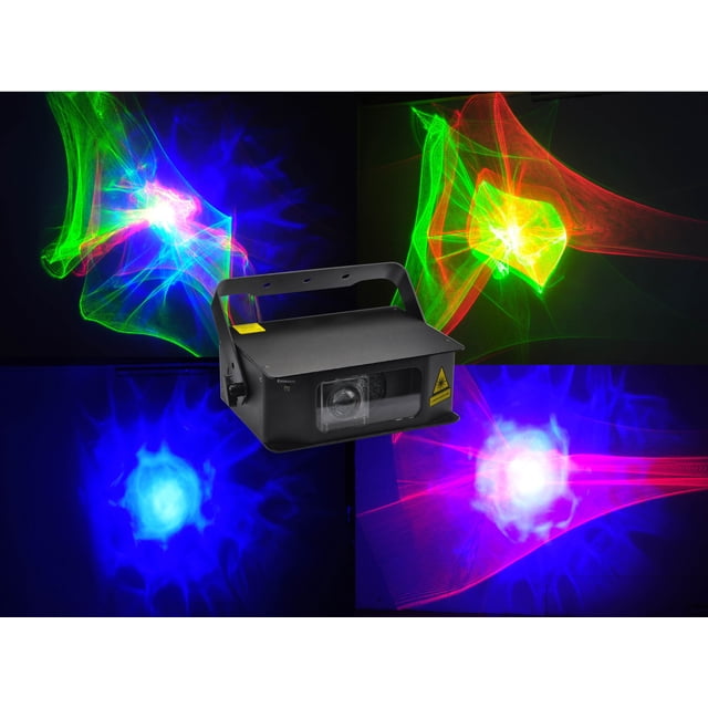 Jacmui Lumière à Effet Laser LED Changeant de Couleur en Intérieur