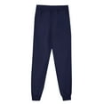 thumbnail image 5 of Atogsazn Womens Easter Sweatsuits Athletic Jogger Long Sleeve Hooded Sweatshirt and Pant 2 Piece Outfit 06-Navy M, 5 of 5