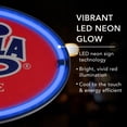 thumbnail image 5 of Licensed Pepsi Cola Beverage LED Neon Rope Sign 16" Oval Vintage Light Up Wall Decor Retro Soda Logo Marquee Sign for Man Cave Bar Garage Game Room USB or Battery Powered Wall Art, 5 of 9