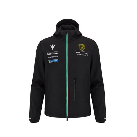 Automobili Lamborghini SC63 Hypercar Men's Team Softshell Jacket - Black