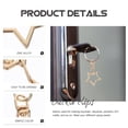 thumbnail image 2 of Shisuyan Swivel Clasps Clips Star Shape 60Pcs 1.7X0.9X0.1In, 2 of 9