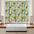 thumbnail image 2 of Ambesonne Fruits Kitchen Curtains, Tropical Plants Botany, 55"x39", Multicolor, 2 of 3