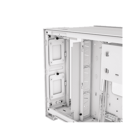 CORSAIR - 2500X Micro ATX Mid-Tower Dual Chamber SFF Case - White
