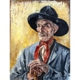 thumbnail image 2 of Luce Boyals 12x14 Black Ornate Wood Framed Double Matted Museum Art Print Titled: Portrait of an Inhabitant of Rabastens, 2 of 5