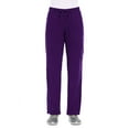 thumbnail image 2 of ELEMENTS BY ALEXANDERS UNIFORMS Women's EL9305 Half Elastic Waistband Four Way Stretch Scrub Pant Eggplant Medium, 2 of 5