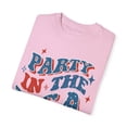 thumbnail image 3 of Red White and Blue Party In The USA Comfort Colors Unisex Tee, 3 of 4