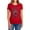 Red, variant on Bon Jovi Keep The Faith Women's T Shirt, Red, Small