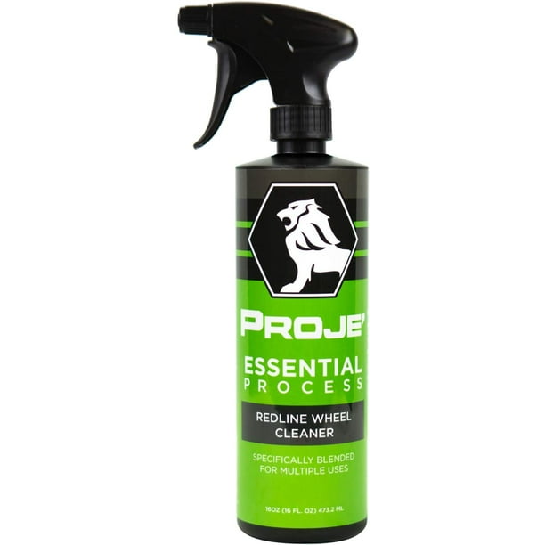 Proje Premium Car Care Redline Wheel Cleaner 16 oz HeavyDuty Wheel